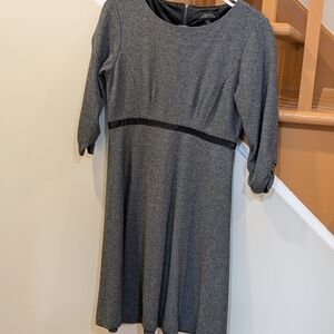 Elegant Gray Women's Dress